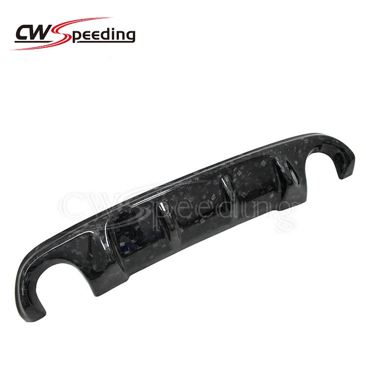 2015-2017 GESMEED KOOLSTOFVEZEL ACHTERBUMPER LIP ACHTER DIFFUSER VOOR INFINITI Q50