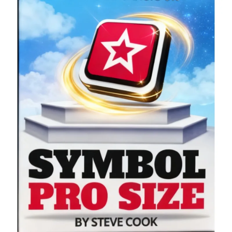 Symbol Pro Gimmick By Steve Cook - Mentalism & Close-Up Magic Tricks Mind Reading Magic Props Prediction Magician