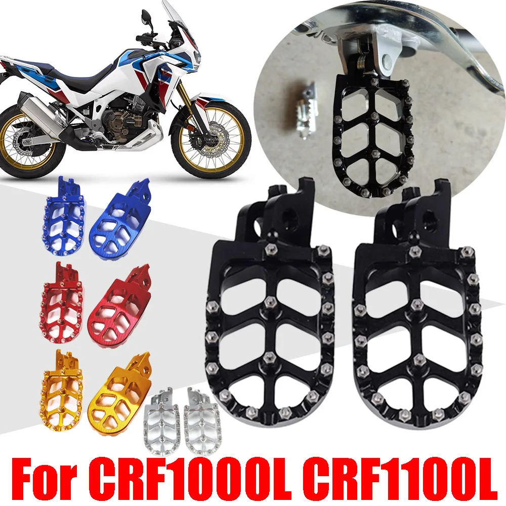 Für Honda CRF1000L CRF1100L Africa Twin CRF1100 CRF1000 CRF 1000 1100 L Motorradzubehör Fußrasten Fußpedale – Detail 2