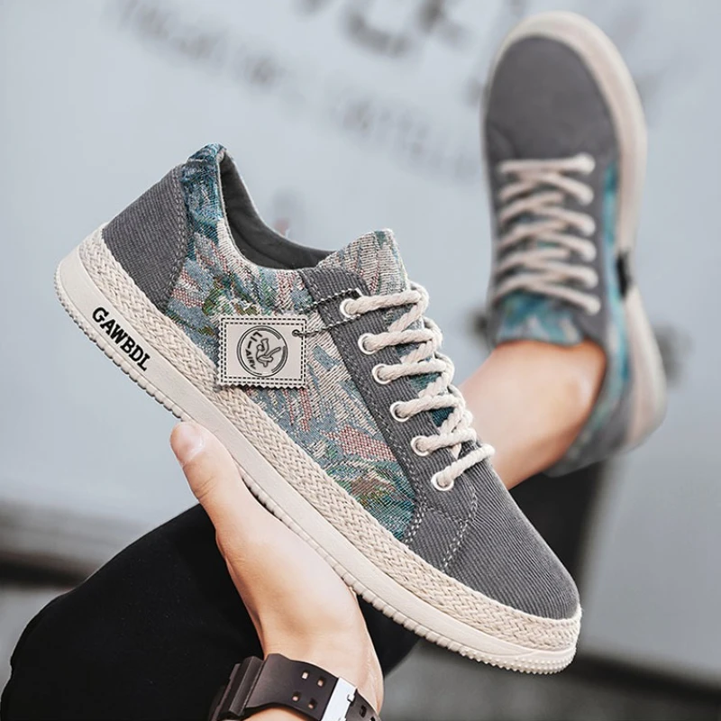 

Мужские кроссовки для бега, прогулочная парусиновая обувь, молодежная повседневная обувь для крикета, модная трендовая обувь для доски, удобная обувь для скейтборда