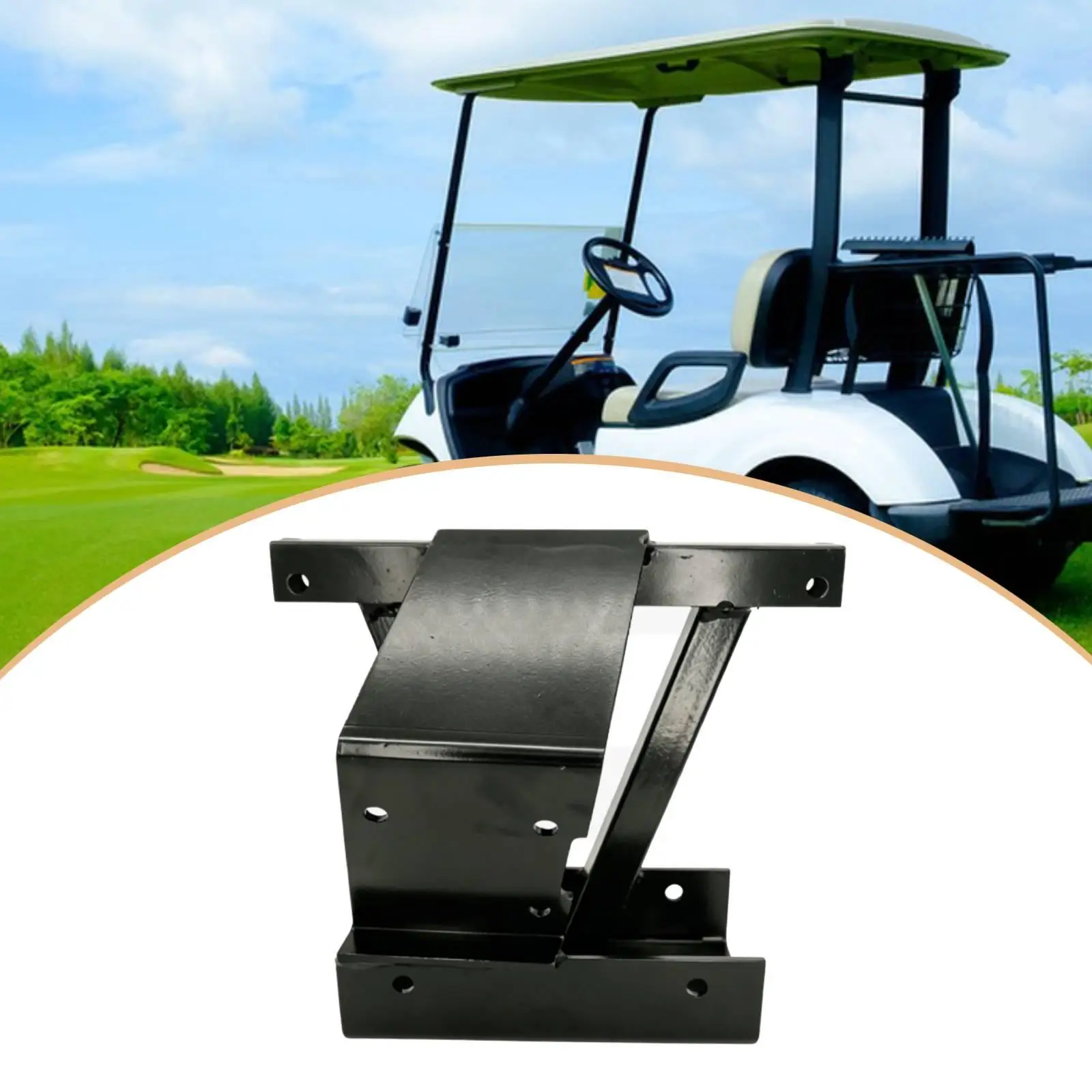 Golf Cart Shock Bracket Metal Gear Support Assembly Durable Weldment for Improved Safe Rides