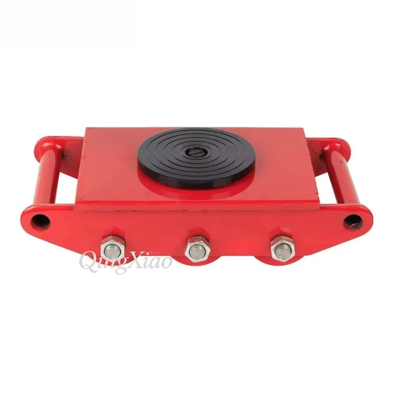 

Heavy Duty Manual Machinery Skate Straight Steering Swivel Steel Roller For Transformer Moving Industrial Equipment Relocation