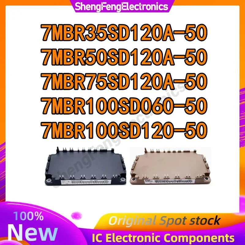 Módulo IGBT 7MBR35SD120A-50 7MBR50SD120A-50 7MBR75SD120A-50 7MBR100SD060-50 7MBR100SD120-50