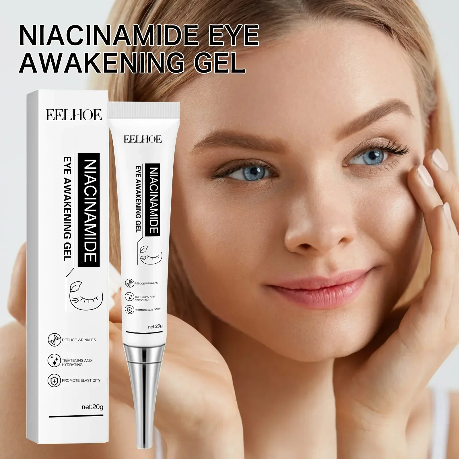 Crema de colágeno para eliminar bolsas de ojos instantáneas, antiarrugas, reafirmante, desvanecimiento de la piel, líneas finas, Anti ojeras, hinchazón, ilumina el cuidado de los ojos