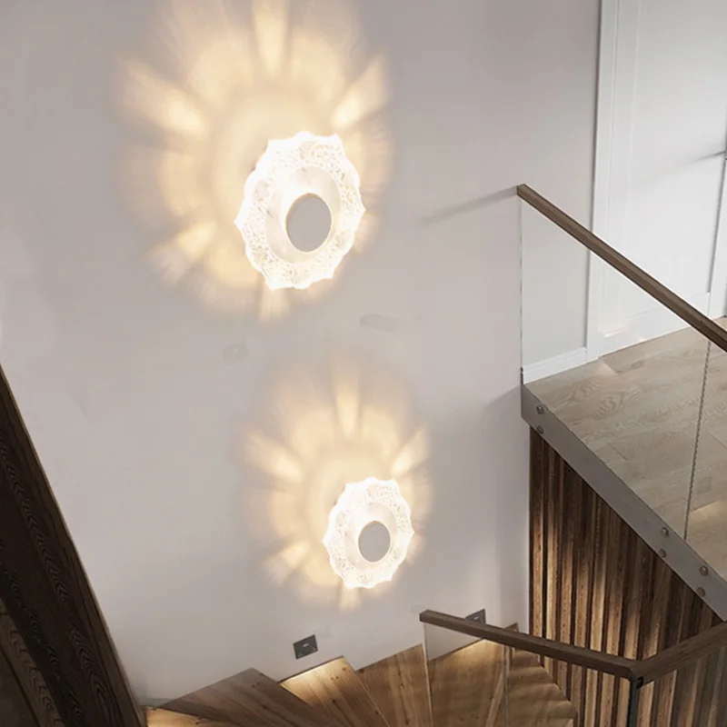 Nordic style ultra-thin indoor LED ceiling light