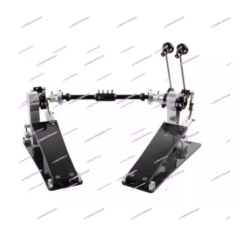 Long Board Speedy Direct Drive Shaft Cutting Jazz Aluminiumlegierung Leistungsstarke Twin Pedal Kick Bass Drum Double