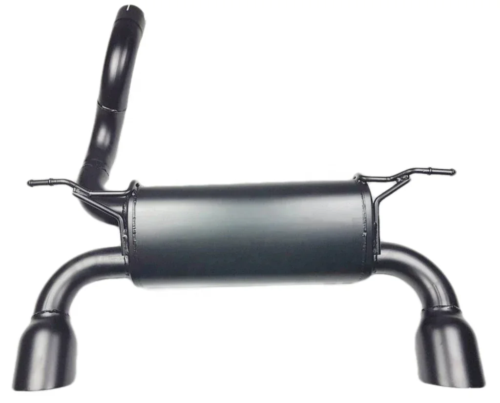 

Aluminum alloy black exhaust pipe for jeep wrangler JL 18+