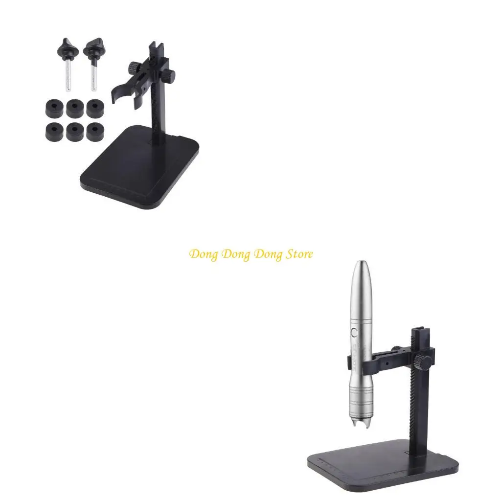 

Adjustable Aluminum Microscope Stand Portable Up and Down