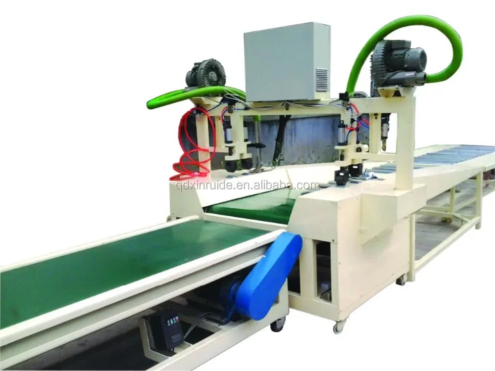 Soldadora automática de doble cara.