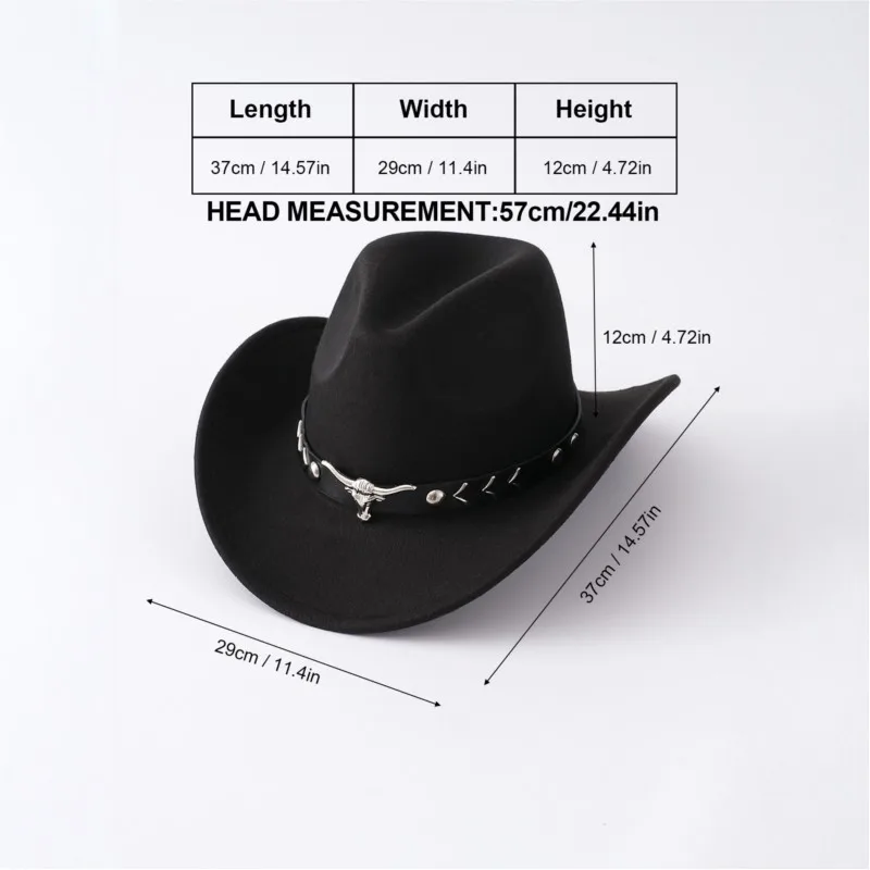Top hats men's and women's cap accessories felt ethnic style woolen