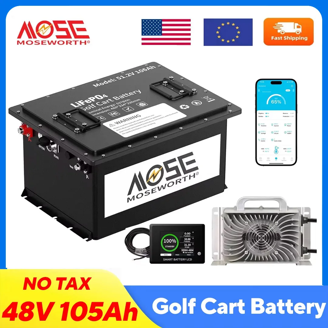 48V 105Ah Golf Cart… - image