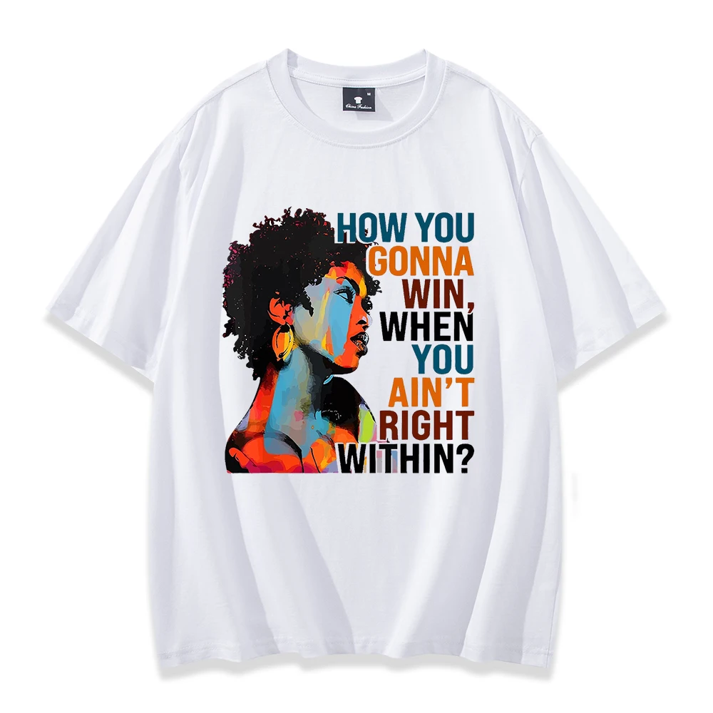 Fugees Refugees Lauryn Hill Printed T Shirts Summer Tops Summer Tees Women Short Sleeve Casual Personaity T Shirts