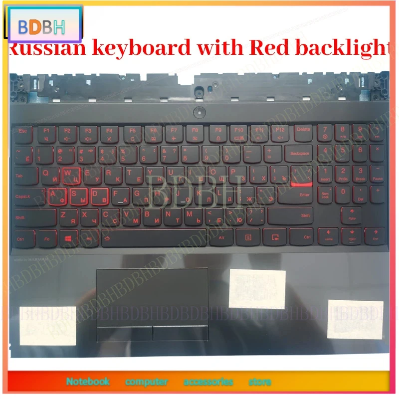 New For Lenovo Legion Y530 Y530-15ICH Y540-15IRH PG0 Y7000 Russian/US/UK/Spanish/Latin/German laptop keyboard Palmrest Cover