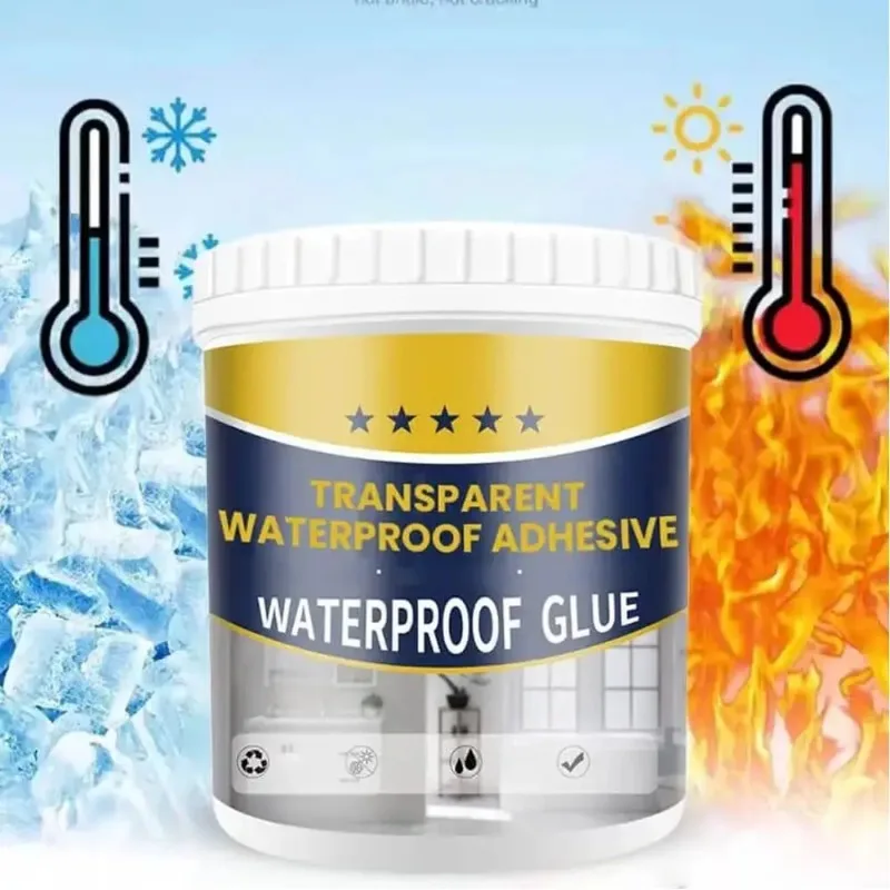 Ultra-Strong Invisible Waterproof Adhesive Car Waterproof Sealant 150G RVs Kitchen Coating Sealant Agent Paste Anti-Leak Glue