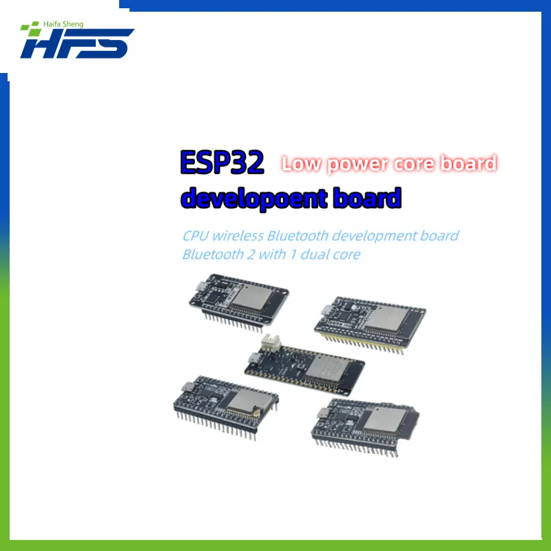 

ESP32 Development Board WiFi+Bluetooth Ultra-Low Power Consumption Dual Core ESP-32 ESP-32S ESP 32 D1 V1.0.0 Similar ESP8266