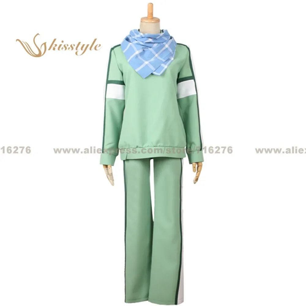 أزياء Kisstyle Beyond the Boundary SIXTH Ai Shindo Green Dage زي كوس ملابس تنكرية، حسب الطلب مقبول #1