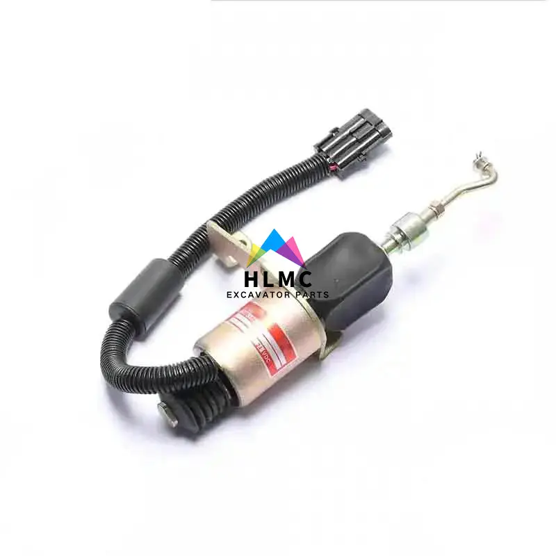 D59-105-22+A D6114 Diesel Engine Shutdown Solenoid Switch Fuel Stop Solenoid 4110000036010 For SDLG 936 933 938