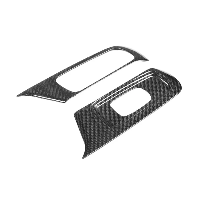 

Настоящее углеродное волокно, панель переключения окна, рамка, внутренняя декоративная крышка для Porsche 911 718, аксессуары