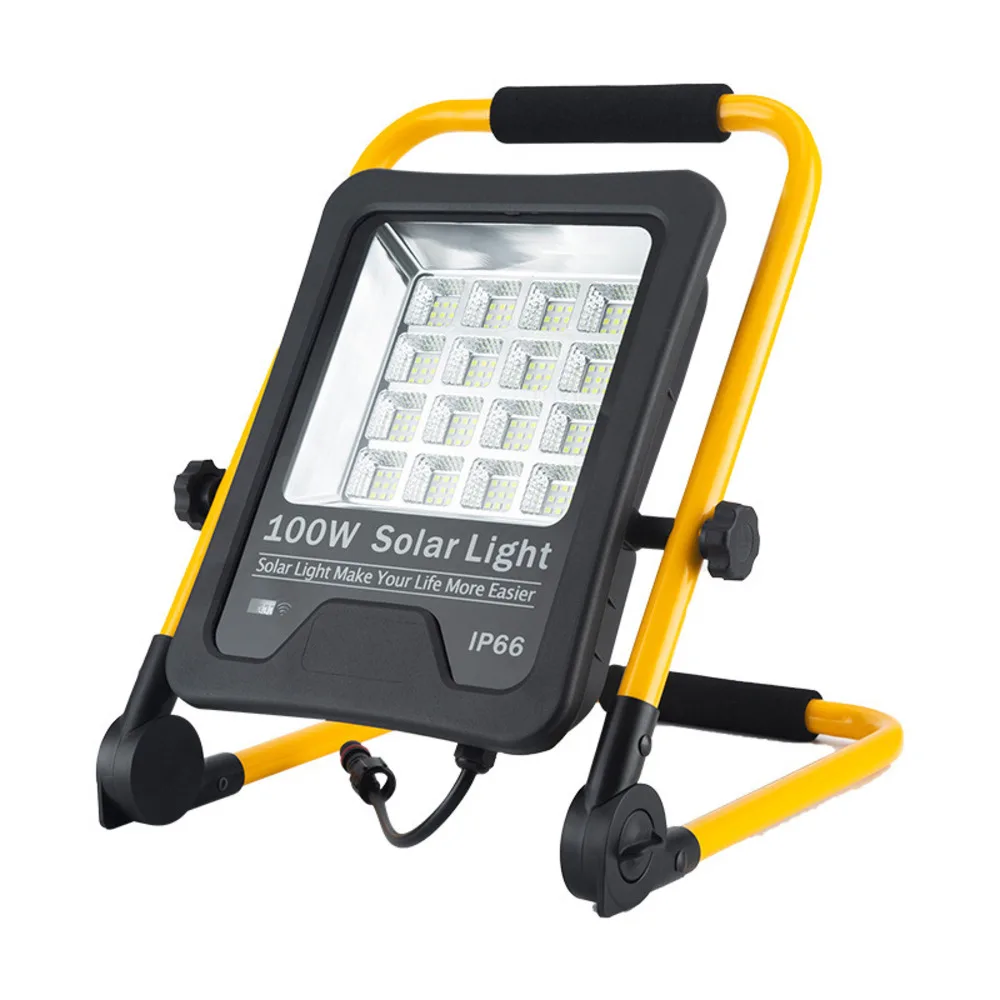 LED floodlight, mobile outdoor camping construction lighting, portable charging emergency floodlight_voghion.com