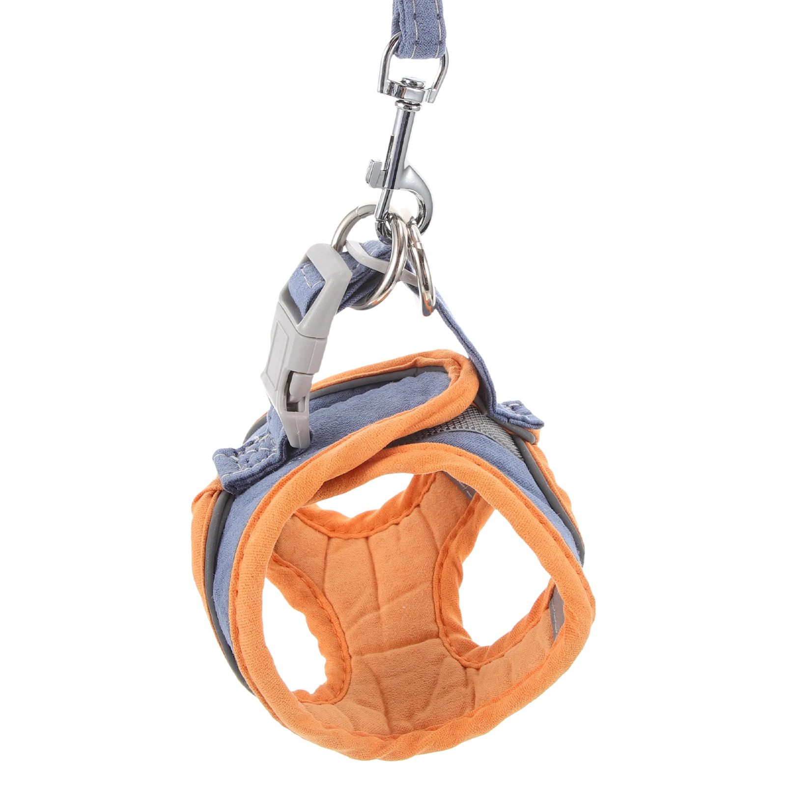 

1 set Pull Dog Harness Vest Reflective Cat Strap Puppy Leash Breathable Pet Harness For Dogs Cats Outdoor Light Brown