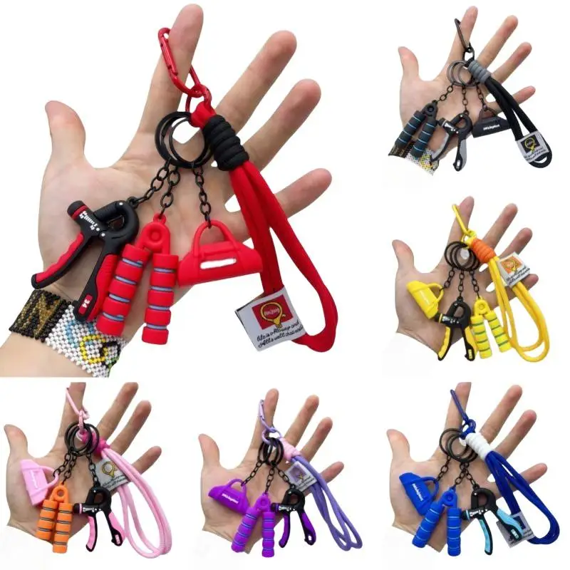 Fitness Series Backpack Pendant Keychain description 8