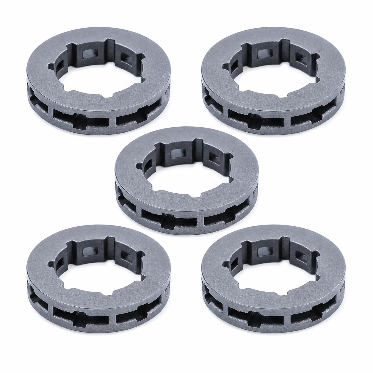 5PCS .325 7T Sprocket Kit Replacement Drive Sprocket For Husqvarna 340 346XP 345 350 351 346 353 357 Chainsaw Parts Saw Tools