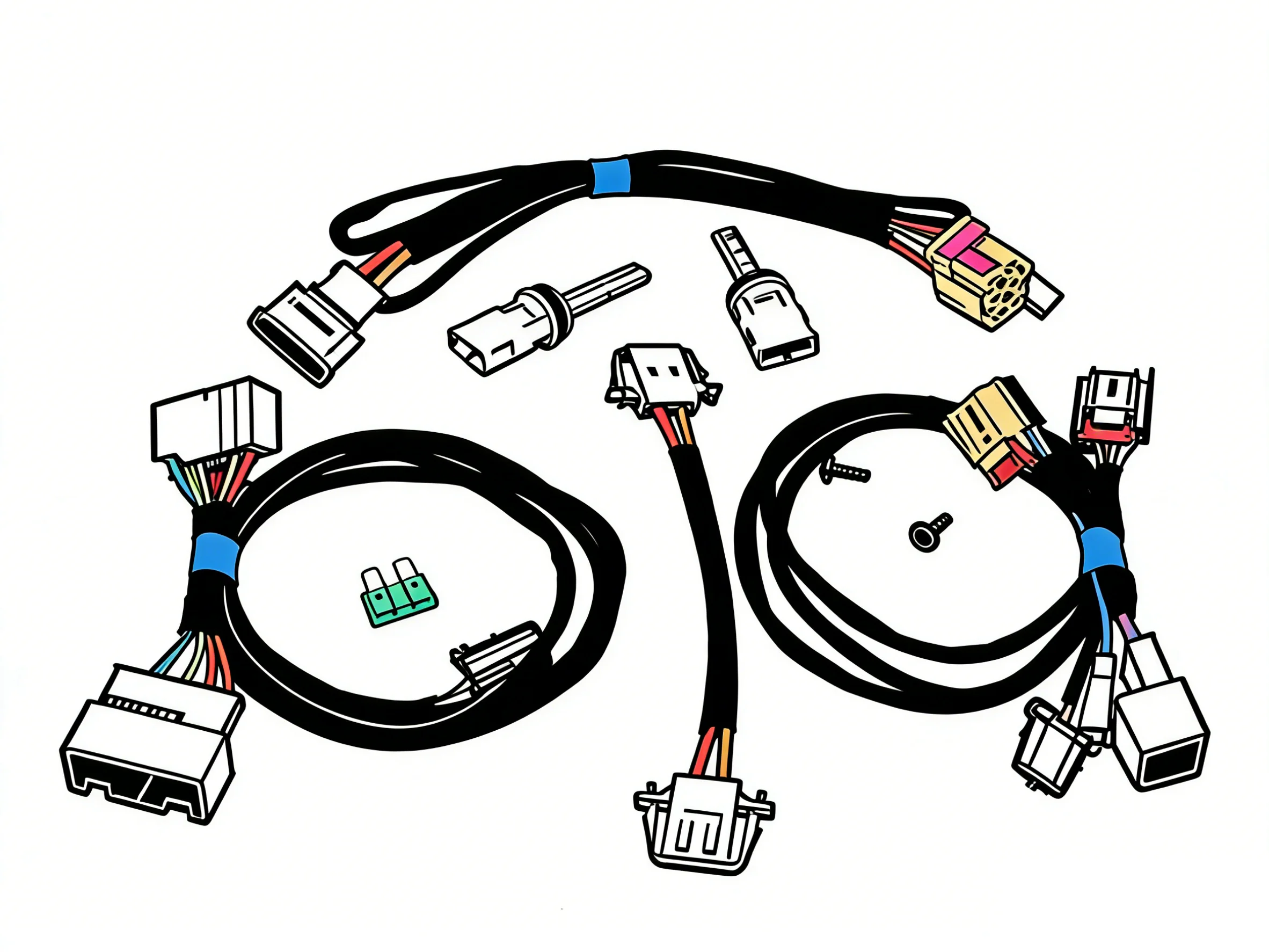 

Для Sagitar Jetta PASSAT Golf Tiguan Superb-PQ35 46, жгут проводов кабелей кондиционера с руководством и автоматическим климат-контролем