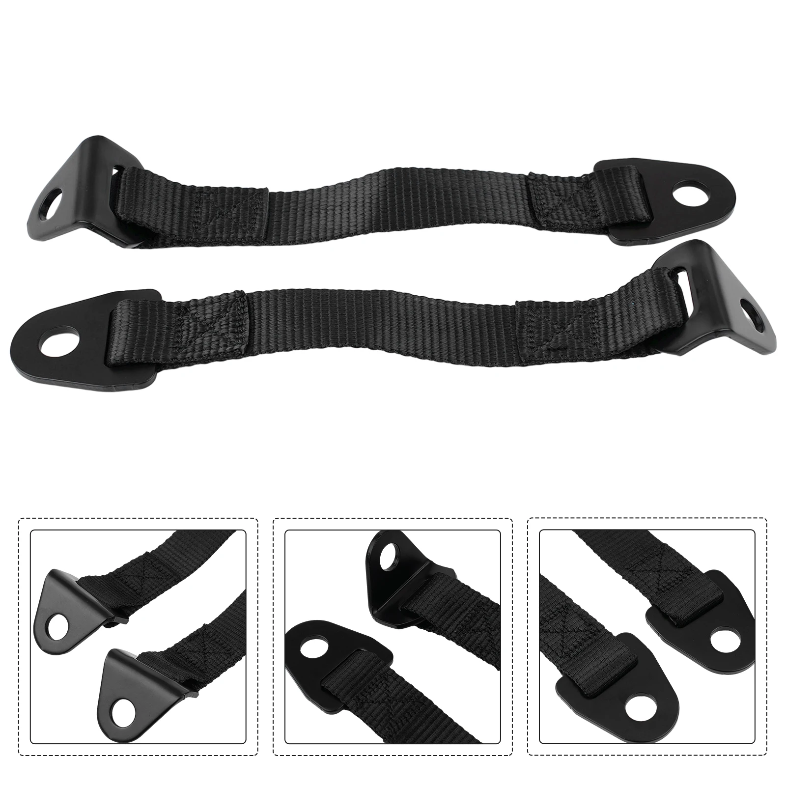 2x Car Door Limiting Straps Belt Door Straps For Can Am For Maverick X3 2017-2022 Adjustable Replacement Door Check Straps