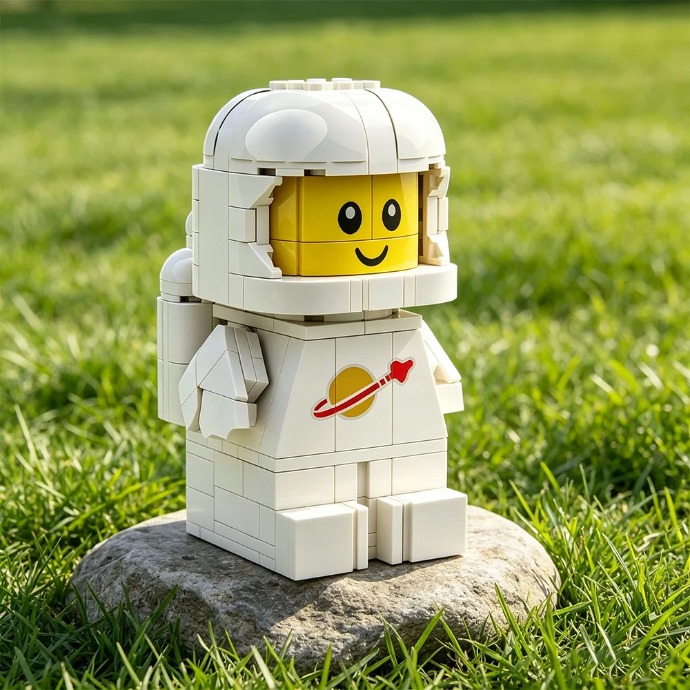 250PCS MOC Giant Baby Building Blocks Space Up-Scaled Baby Bricks Astronaut Model Building Blocks Classic Creative Assembly Toys - view 4