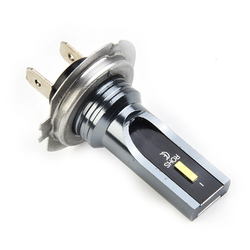 Car LED Headlight 1860 Chips 2pcs/Set Bulb Hi/Low Bulbs H7 120W 3000K 360 Degrees Lighting Aluminum Alloy Shell