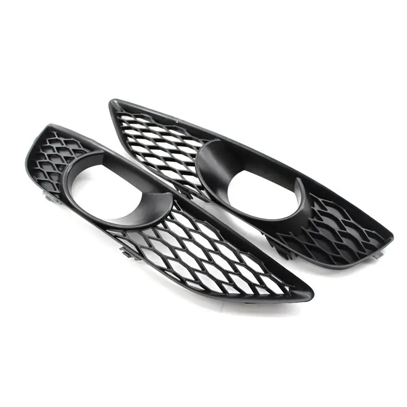 

A58X-1Pair Fog Lamp Cover Fog Light Grille Fog Lamp Hood For Q7 4L 2009-2014 S-Line N/S 4L0807675C 4L0807676C