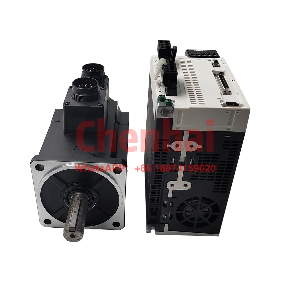 MINAS 2000 rpm servo motor with brake 2KW 9.55N.m ac servo motor MHMF202L1H6M+MEDLN83SE machine tool servo drive