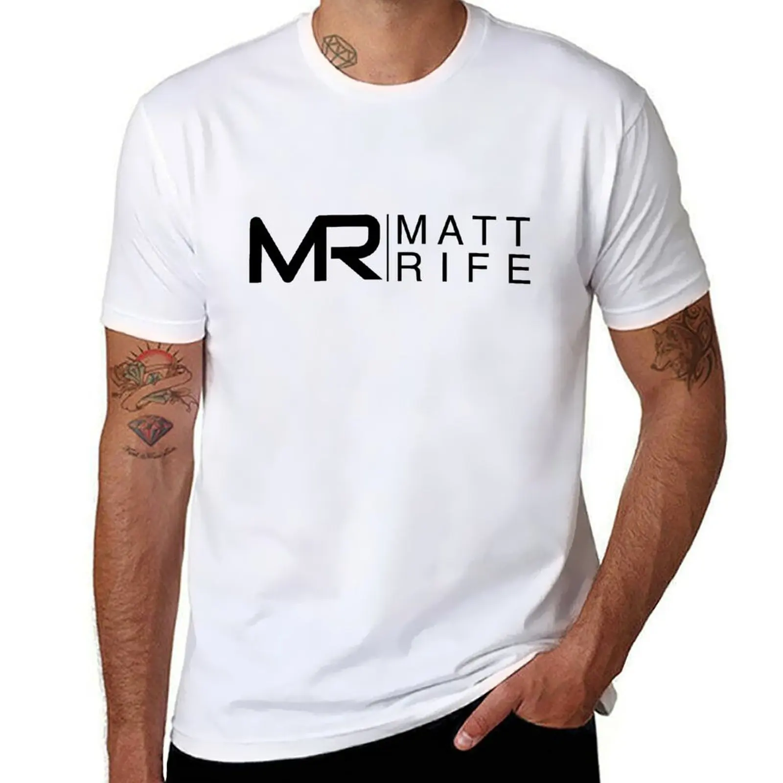 

logo matt rife merch T-Shirt Plus Size Street Style Tee