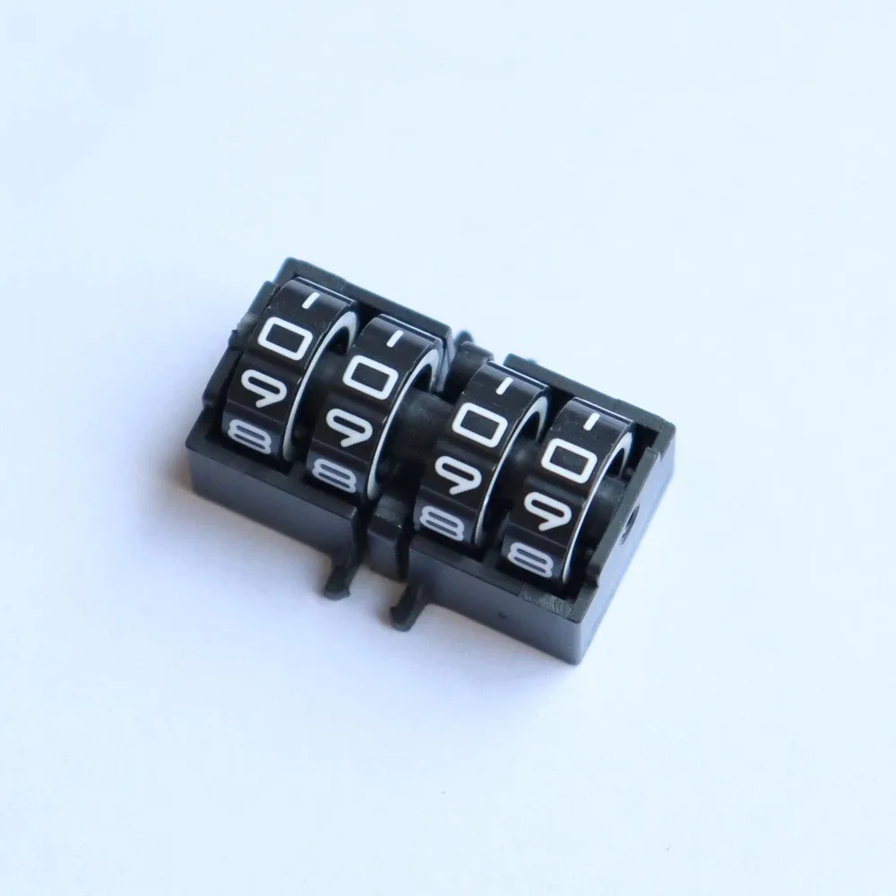4 Digit Display Board Games Score Counter Multi-Function Rotating Mechanism Score Tracker Tally Adjustable
