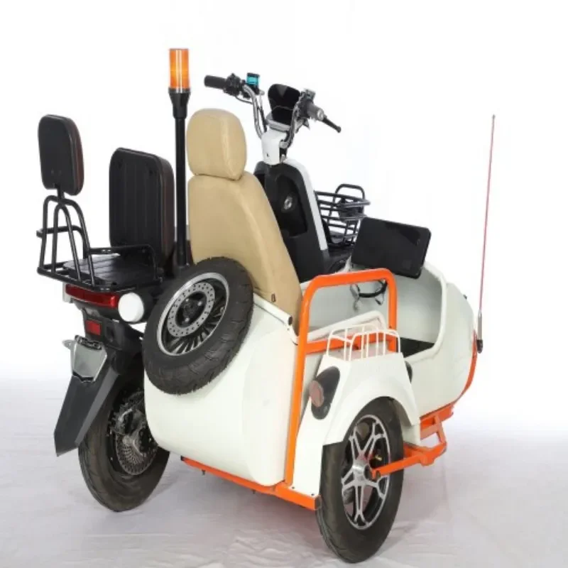 4000w High power 2 seats 3 wheel bike electric pedicab adult electric tricycles for passenger