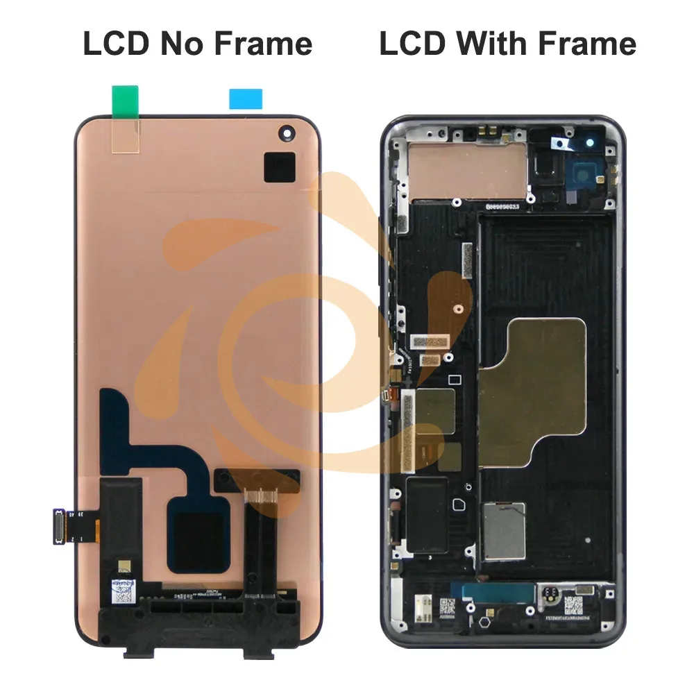 Tested  AMOLED For Xiaomi Mi 10 Ultra Screen Replacement  LCD Display With Frame 6.67\