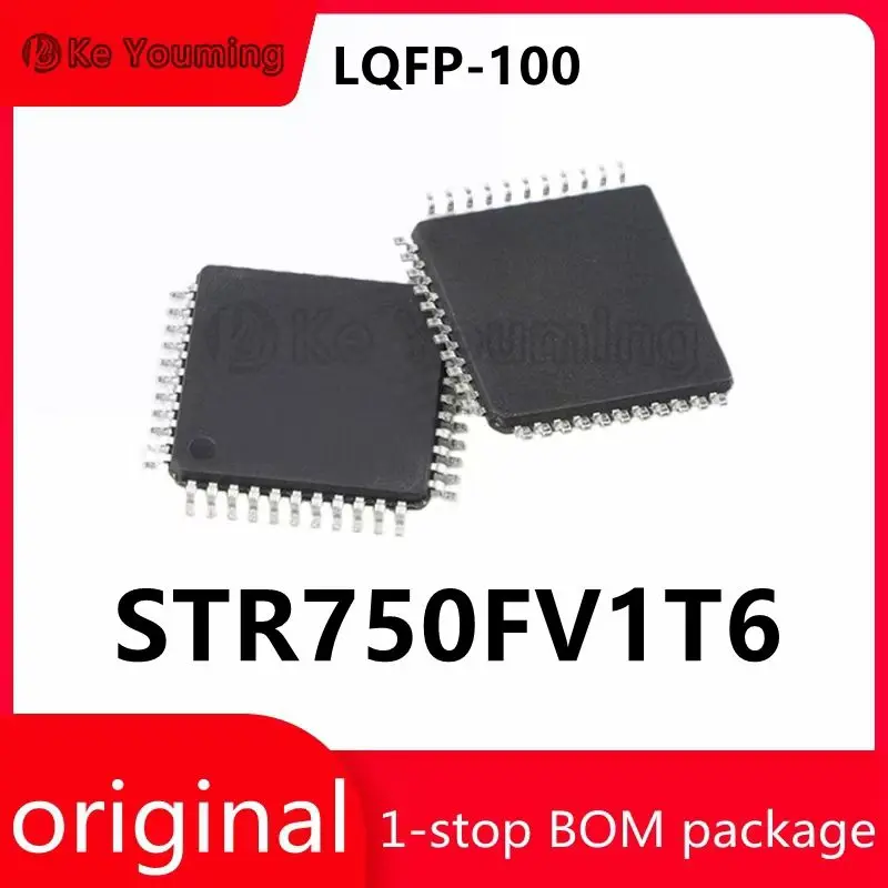 Integrated Circuit (IC) Embedded SCM ARM Microcontroller, STR750FV1T6 LQFP-100