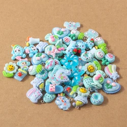 10Pcs Colorful Mix Food Heart Animal Charms Pendants for Earrings Keychain Bracelet DIY Jewelry Making Accessories Supplies
