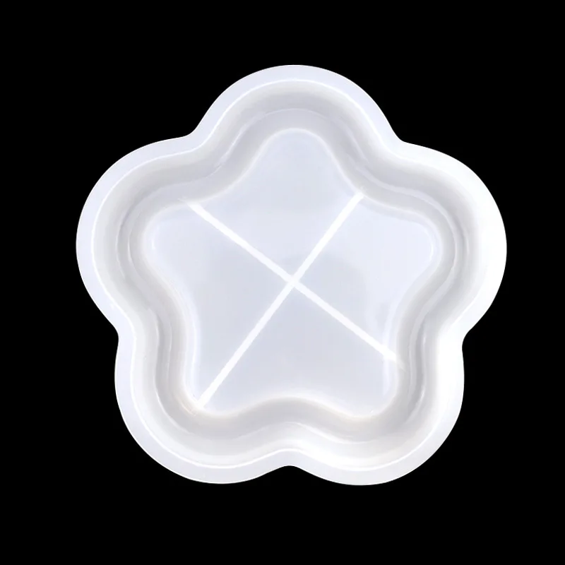 Five-Pointed Star Crystal Glue Silicone Mold, DIY Resin Decorations, Plate Mat Tools, 1165