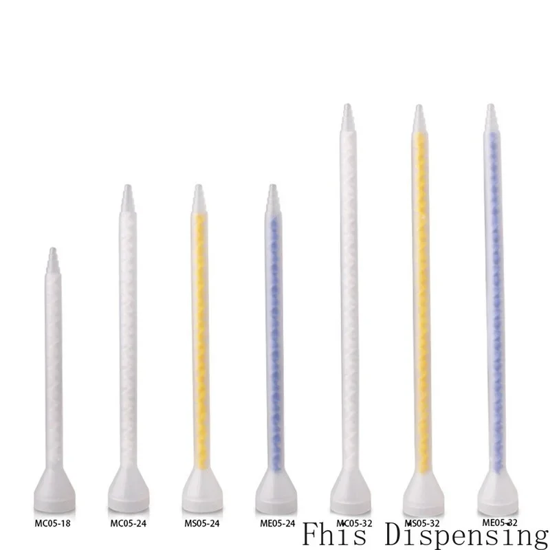 

Pack of 10 Dispensing Machine Parts AB Glue Static Mixing Tube MC05 Combination