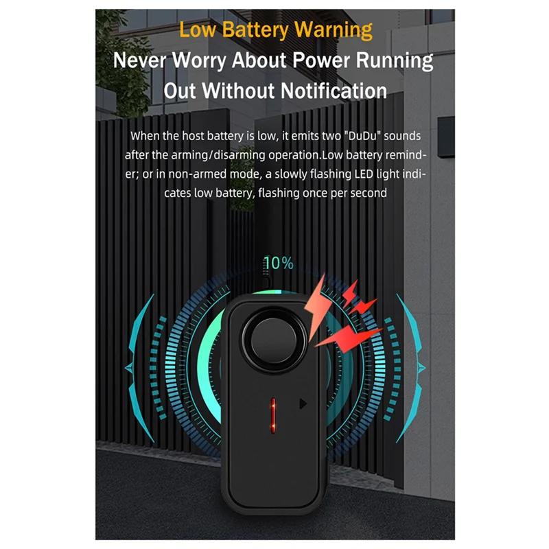 A41Z-ประตูหน้าต่างสัญญาณกันขโมยเซนเซอร์รีโมทคอนโทรลไร้สาย Anti-Theft ALARM System Kit Home Security ประตูเปิด