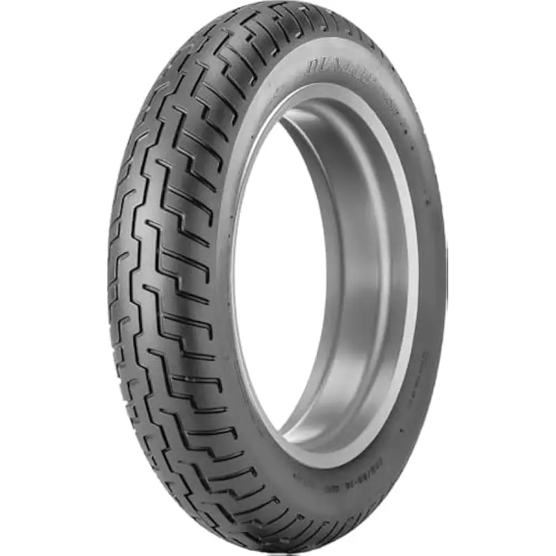 D404 Front Motorcycle Tire 120/90-17 Tube-Type Black Wall Directional Tread 64S Load Index 617 lbs 4.8 mm Depth Fits Honda VT750