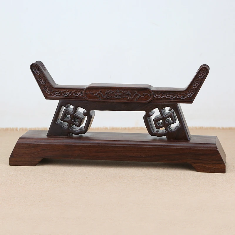 High-End Home Chinese Style Decorative Knife Holder Martial Arts Weapon Sword Display Stand Crafts Solid Wood Ornaments