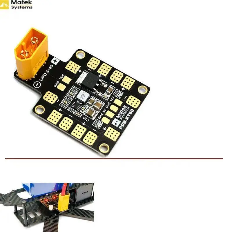 Séparateur de croisement d'avion modèle Q250 220 Rack, séparateur intégré, y compris XT60 5V/2A