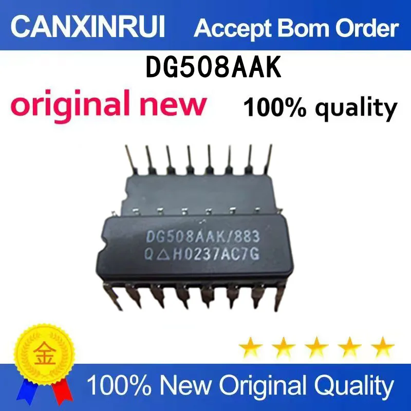 (5pcs-100pcs)Brand new original DG508AAK/883 dual row ceramic direct insertion DIP16