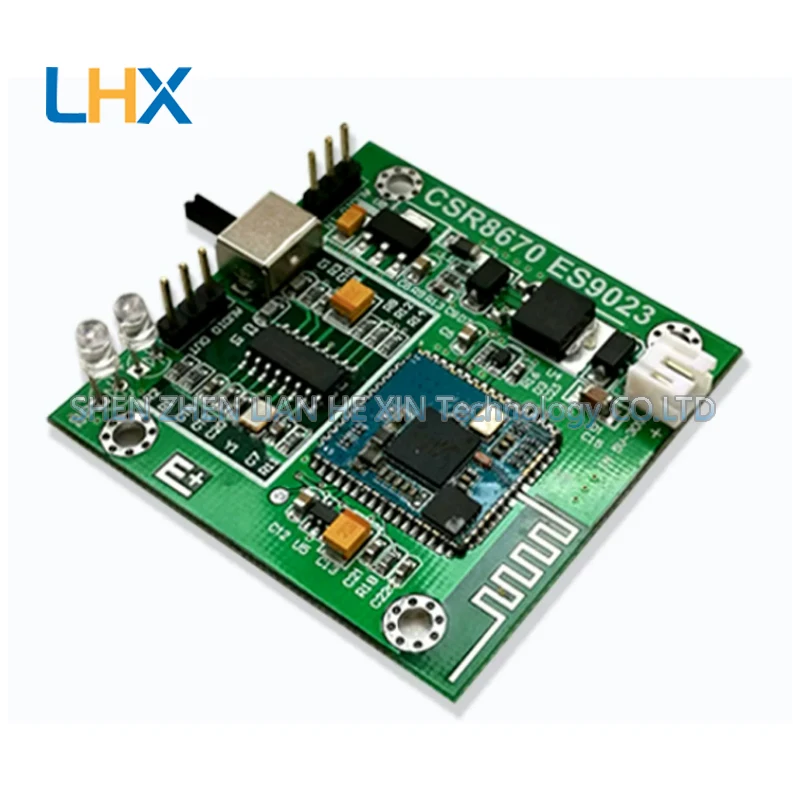CSR8670 + ES9023P Bluetooth 4.0 Lossless Audio Receiver DAC Decoder Board E+ Digital