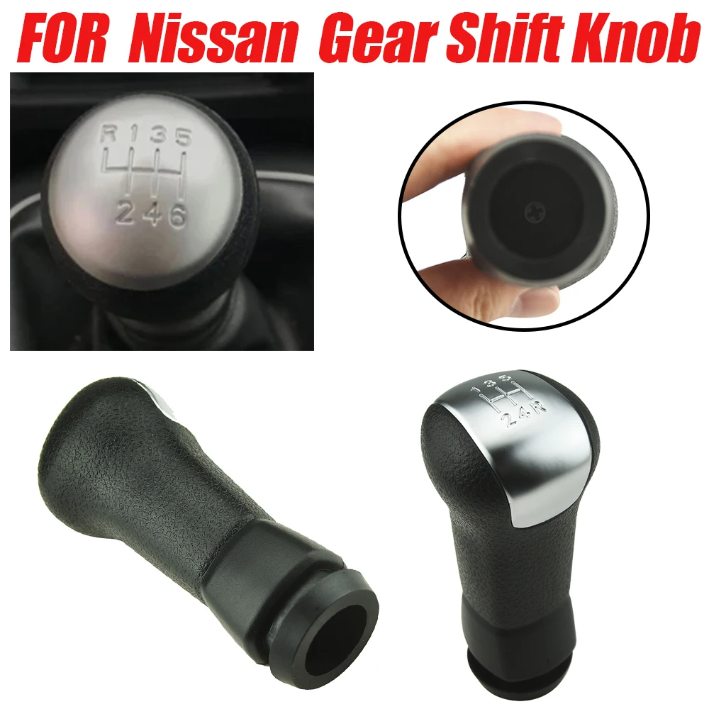 

Auto Parts Handle Stick For Nissan Qashqai J10 X-trail 2006-2013 5 Speed Manual Shifter Gear Shift Knob