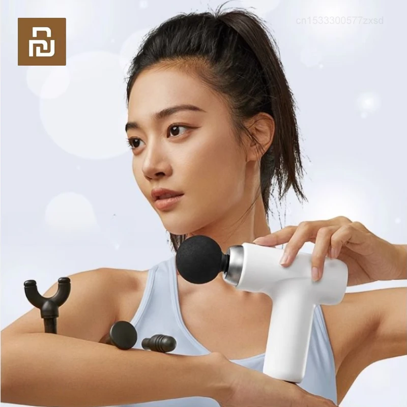 

Youpin Mini Fascia Gun Muscle Relax Body Relaxation Electric Massager Portable Massager Gun Fitness Equipment for Men and Women