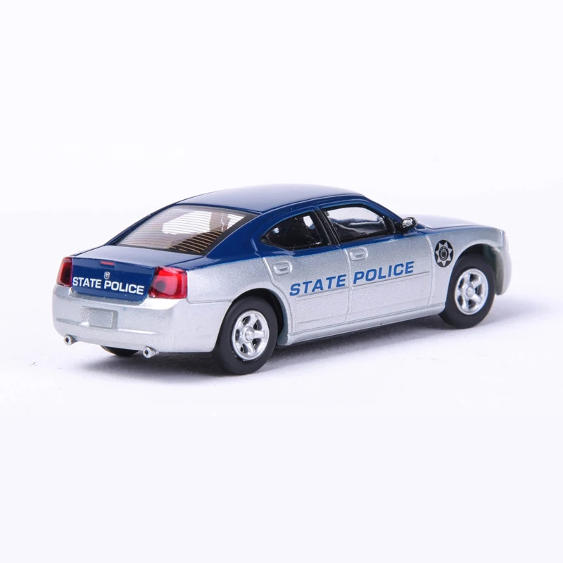 1:87 Scale Car Model Simulation Police Style Plastic Die-casting Vehicles Toy Car Model Toys For Collection  Decoration Collect