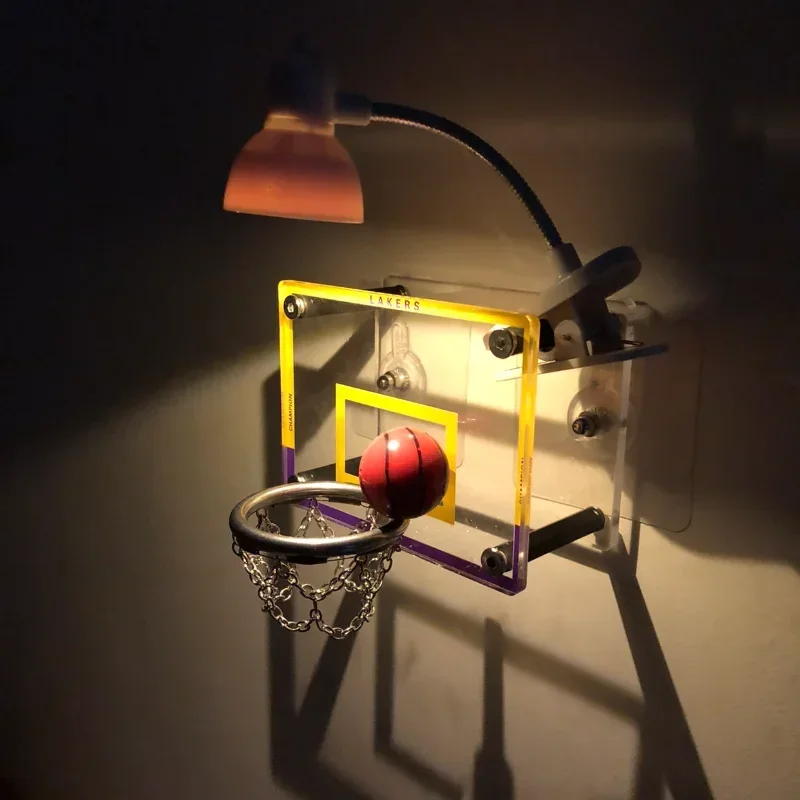 Basketball Boy Gift Team Original Mini Basketball Stand Bedroom Decoration Moon Lamp Gifts for Friend Room Bedside Sleeping Lamp